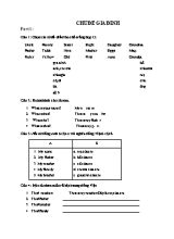Bài tập ôn tập theo chủ đề Tiếng anh lớp 2